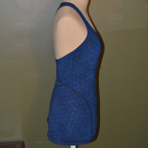 Lululemon 4 Power Up Tank II Sashico Star Inkwell - Picture 4 of 7